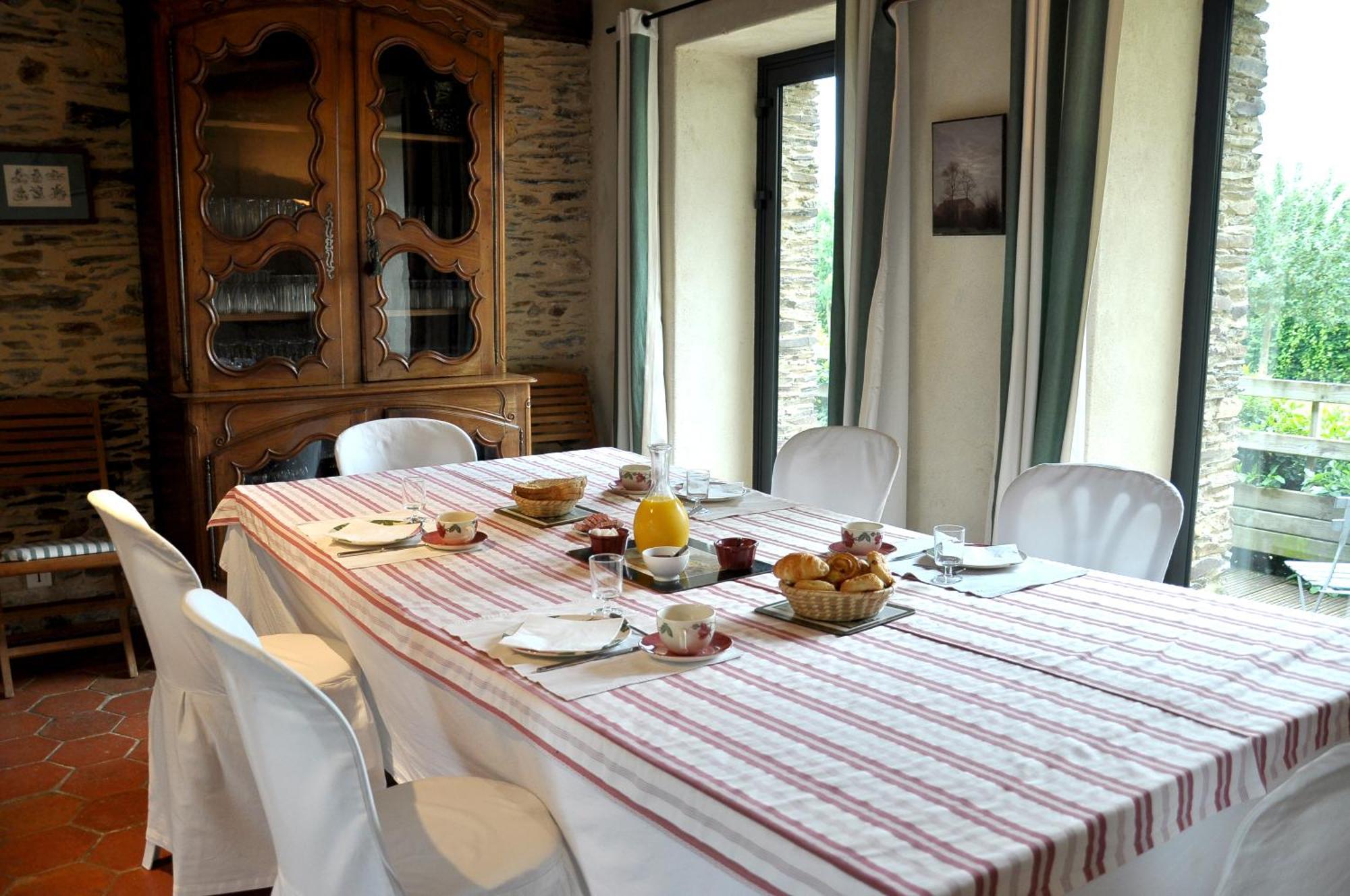 Bed and Breakfast Grange Du Plessis Segré Esterno foto
