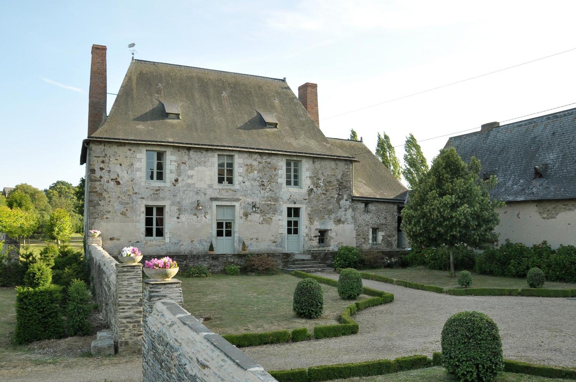 Bed and Breakfast Grange Du Plessis Segré Esterno foto
